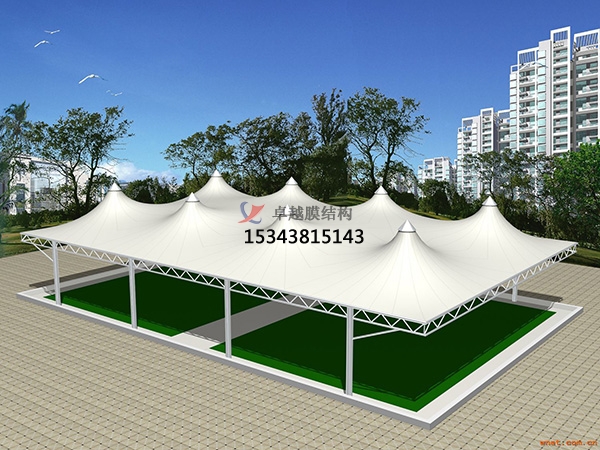 廣西<font color='red'>膜結構公司</font>【籃球場膜結構工程施工】廣西膜結構廠家