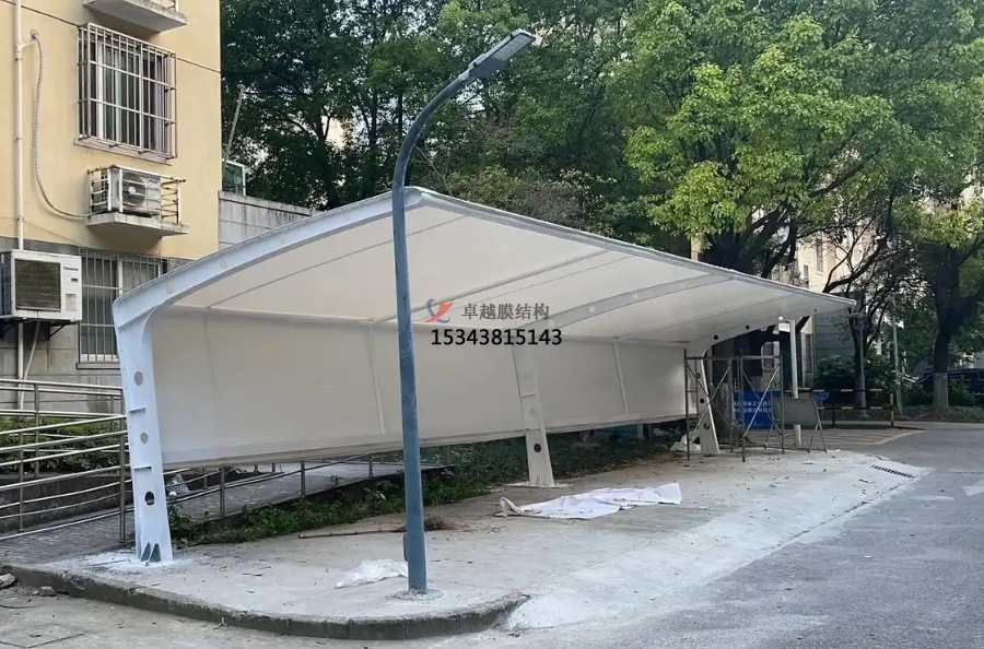 自行車棚膜結(jié)構(gòu)