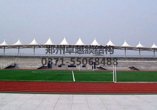 保定市張拉膜車棚設計施工案例