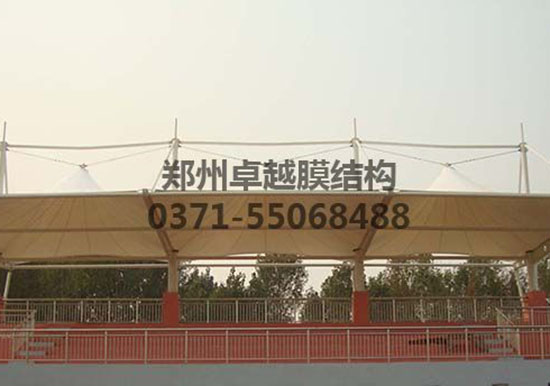 石家莊<font color='red'>膜結構看臺</font>/舞臺【石家莊人民醫學高等專科學校等】工程設計施工案例