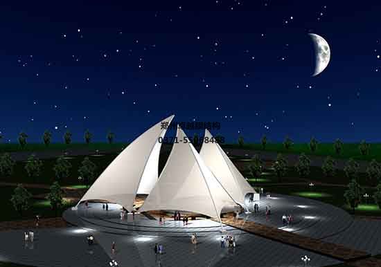 山西張拉膜遮陽棚生產廠家設計施工【山西財經(jīng)大學張拉膜遮陽棚】等項目