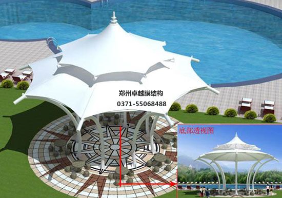 晉城張拉膜籃球場遮陽棚生產廠家設計施工【晉城市第二中學校張拉膜籃球場遮陽棚】等項目