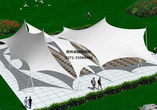 大連市張拉膜車棚專業生產廠家