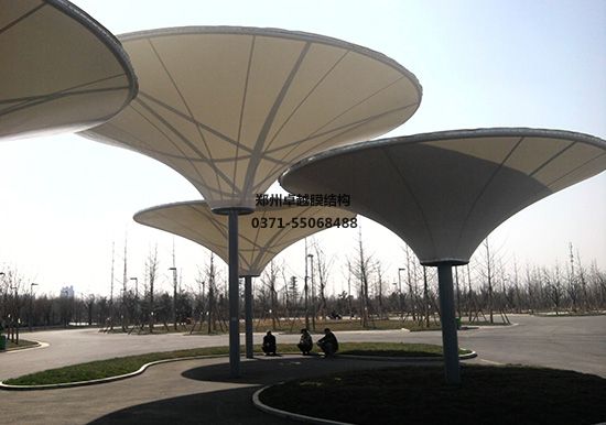 丹東市張拉膜車篷