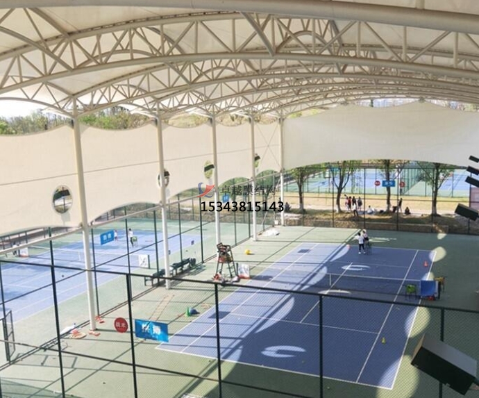 網球場膜結構選擇什么樣式好