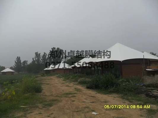 主席臺膜結構如何設計才能力抗臺風