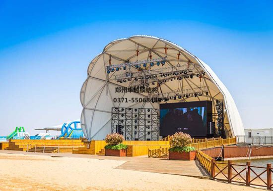 孝感張拉膜景觀/看臺遮陽棚專業廠家【質量保證】