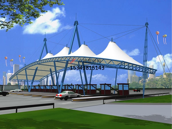 收費站膜結(jié)構(gòu) <font color='red'>膜結(jié)構(gòu)公司</font> 膜結(jié)構(gòu)廠家